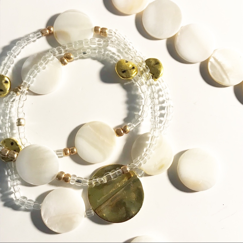 Waist Bead- natural shell